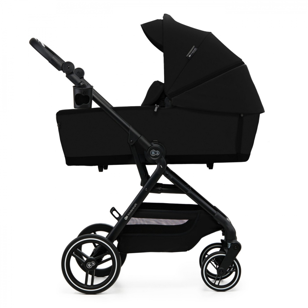 Carucior kinderkraft yoxi 3in1 (mink pro) pure black, varsta de la 0 luni la 4 ani [7]