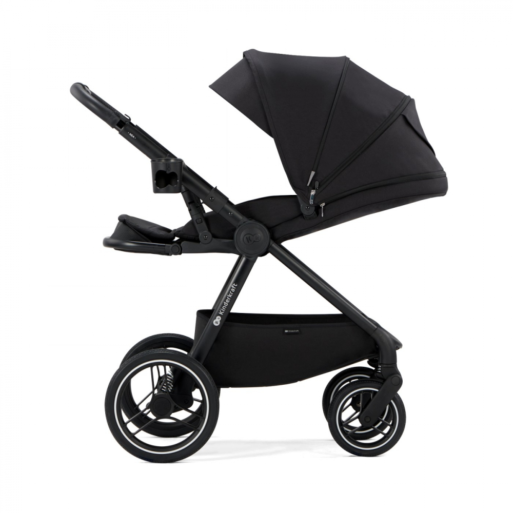 Carucior multifunctional 2in1 kinderkraft nea night black, varsta de la 0 luni la 4 ani [5]
