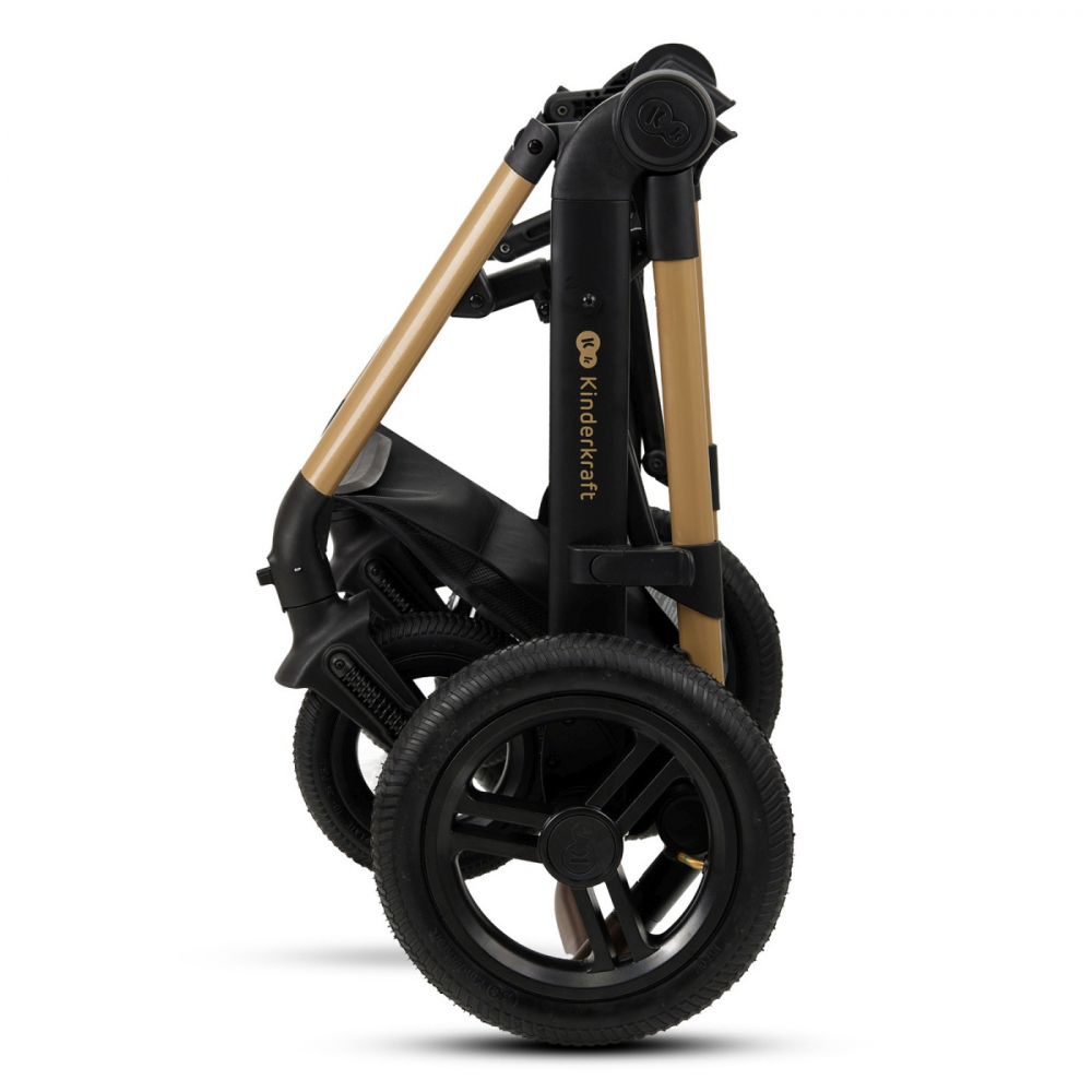 Carucior multifunctional kinderkraft moov 2 air 4in1 pure black, varsta de la 0 luni la 4 ani [19]