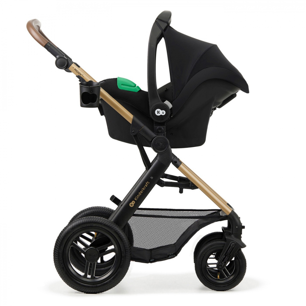 Carucior multifunctional kinderkraft moov 2 air 4in1 pure black, varsta de la 0 luni la 4 ani [18]