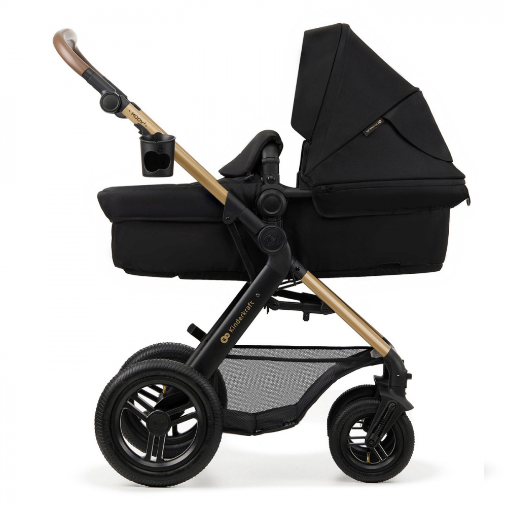 Carucior multifunctional kinderkraft moov 2 air 4in1 pure black, varsta de la 0 luni la 4 ani [12]