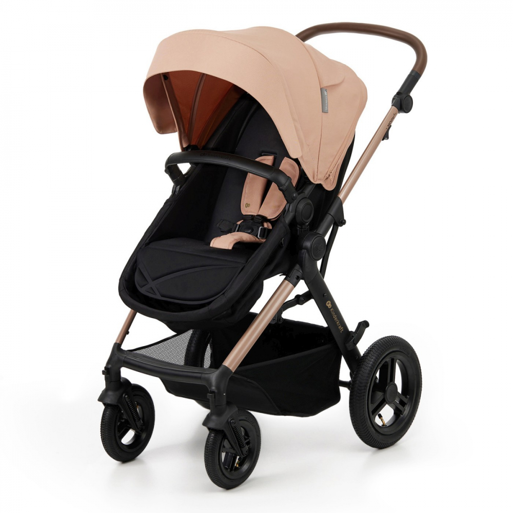 Carucior multifunctional kinderkraft moov 2 air 4in1 sand beige, varsta de la 0 luni la 4 ani [14]