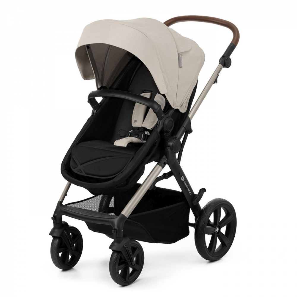 Carucior multifunctional kinderkraft moov 2 eva 4in1 moon grey, varsta de la 0 luni la 3 ani [16]