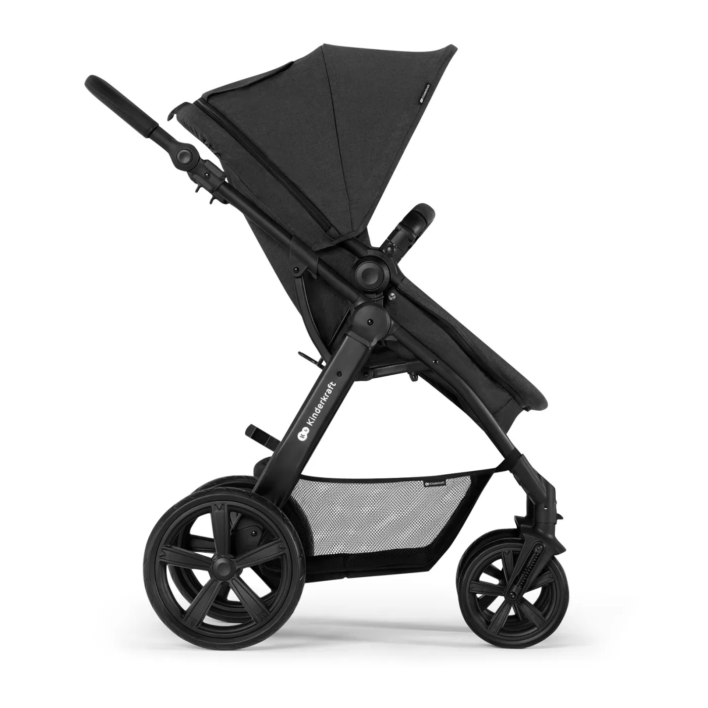 Carucior multifunctional kinderkraft moov, 3 in 1, black, varsta de la 0 luni la 5 ani [7]