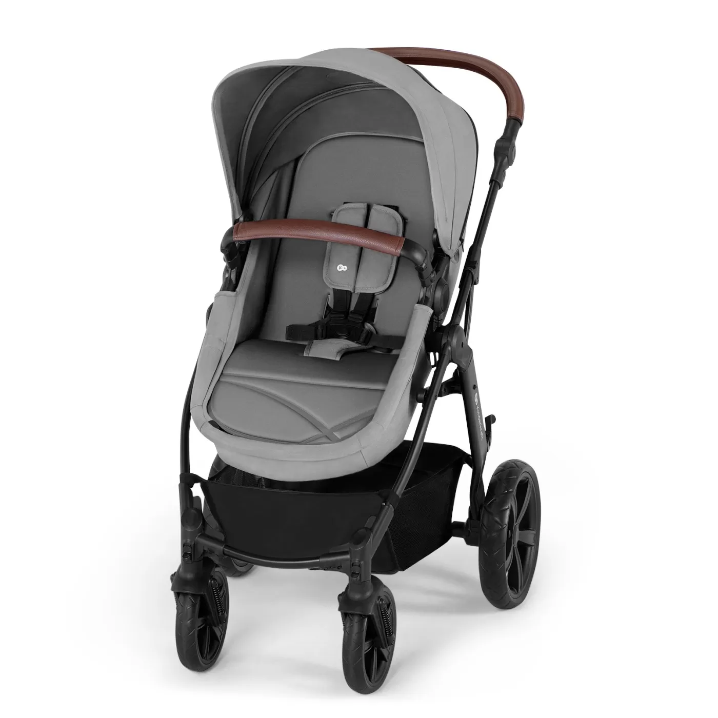 Carucior multifunctional kinderkraft moov, 3 in 1, grey, varsta de la 0 luni la 5 ani [7]