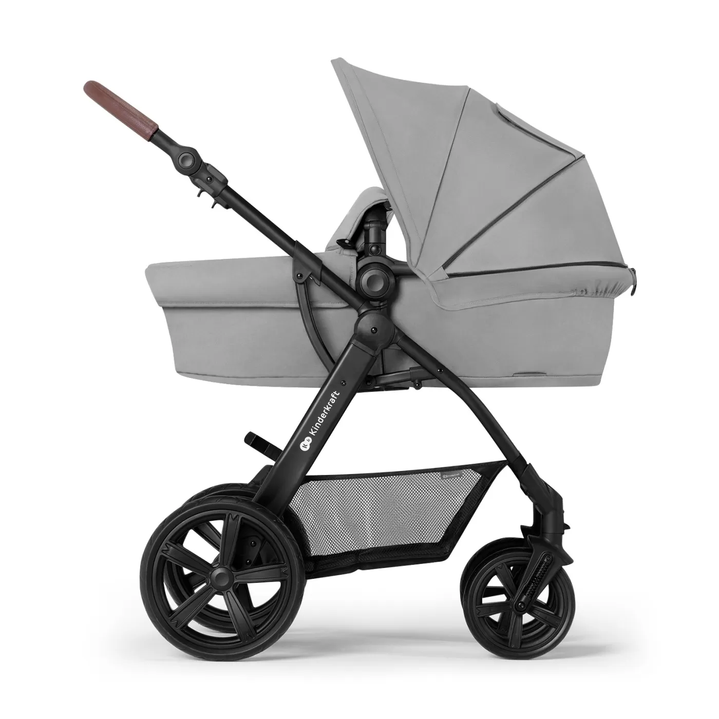 Carucior multifunctional kinderkraft moov, 3 in 1, grey, varsta de la 0 luni la 5 ani [3]