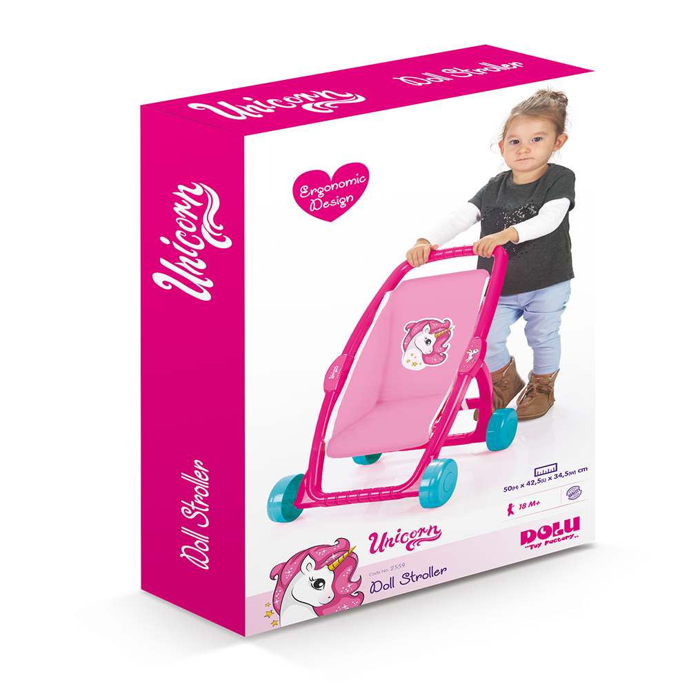 Carucior pentru papusa - Unicorn [2]