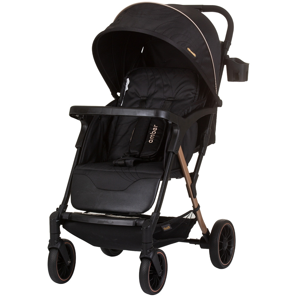 Carucior sport Chipolino Amber cu husa picioare obsidian [1]