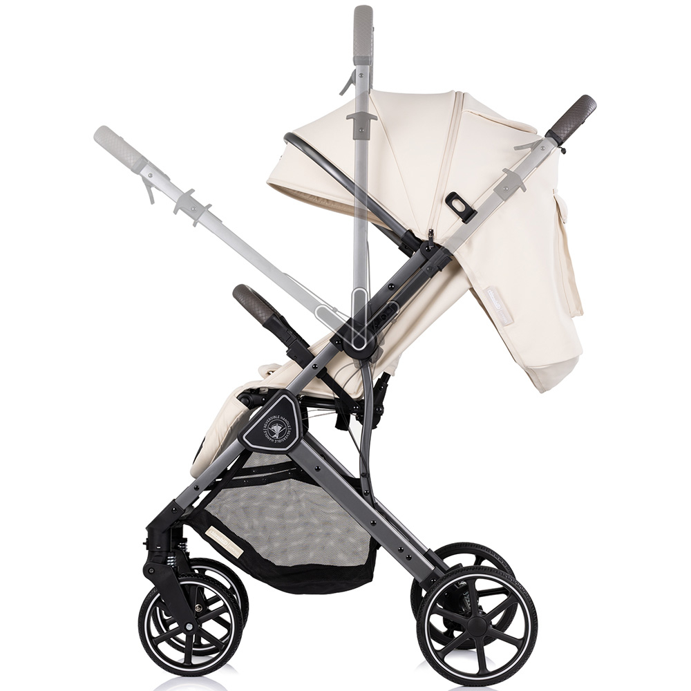 Carucior sport Chipolino Omnia cu maner reversibil cashmere [5]