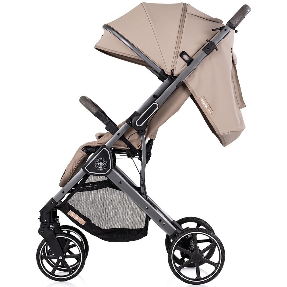 Carucior sport Chipolino Omnia cu maner reversibil latte [4]