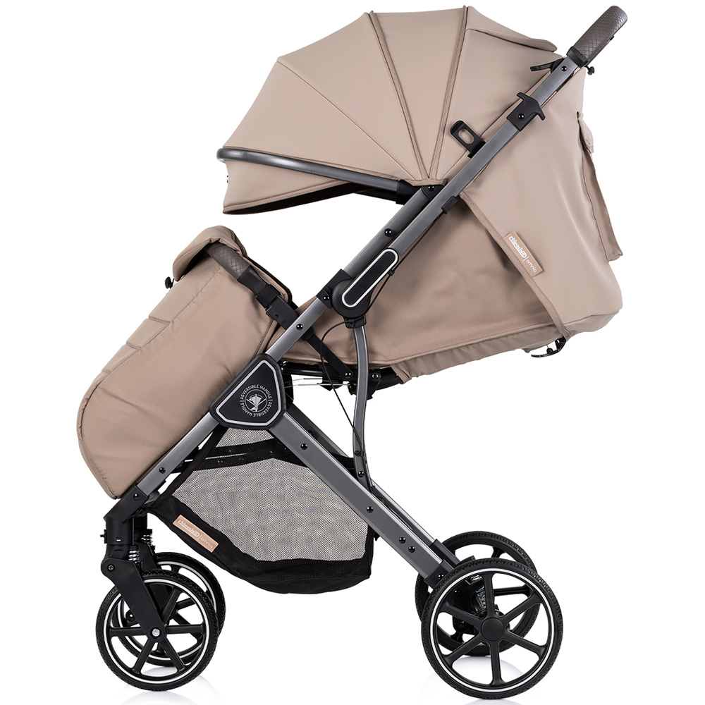 Carucior sport Chipolino Omnia cu maner reversibil latte [7]