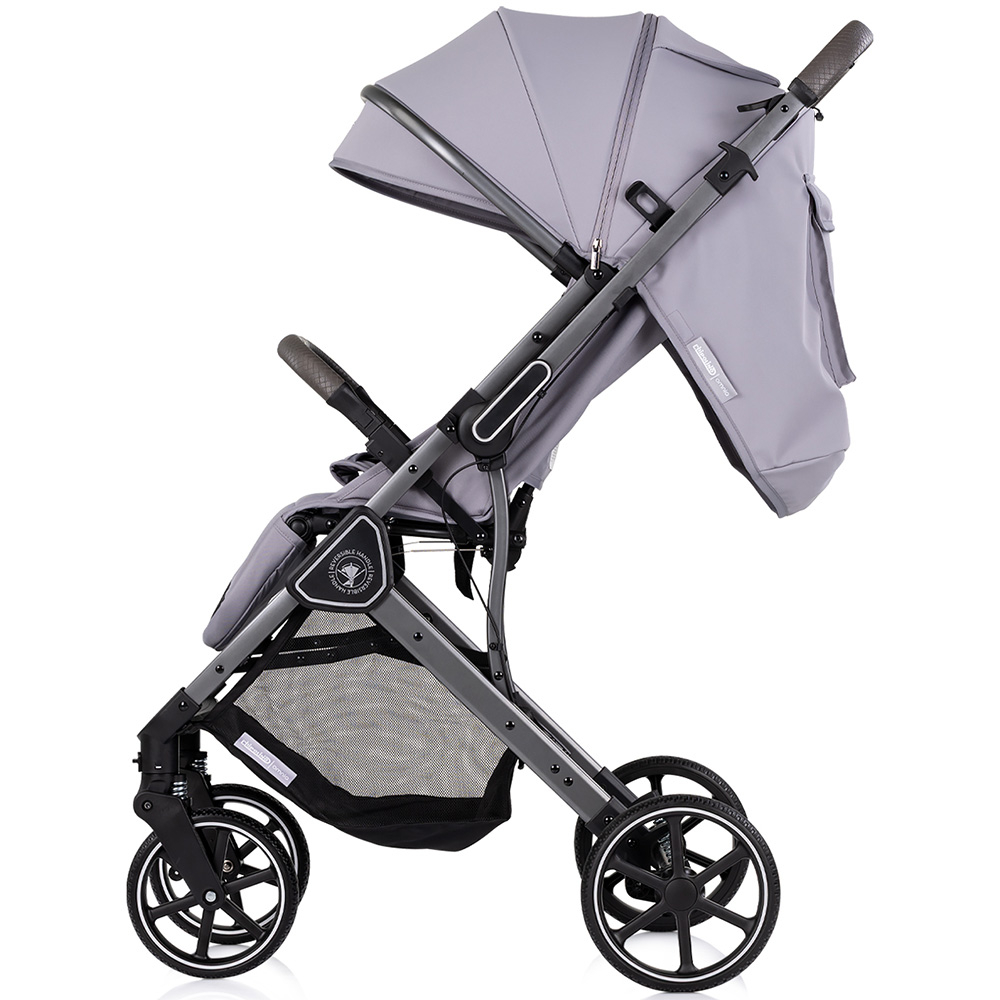 Carucior sport Chipolino Omnia cu maner reversibil platinum [4]