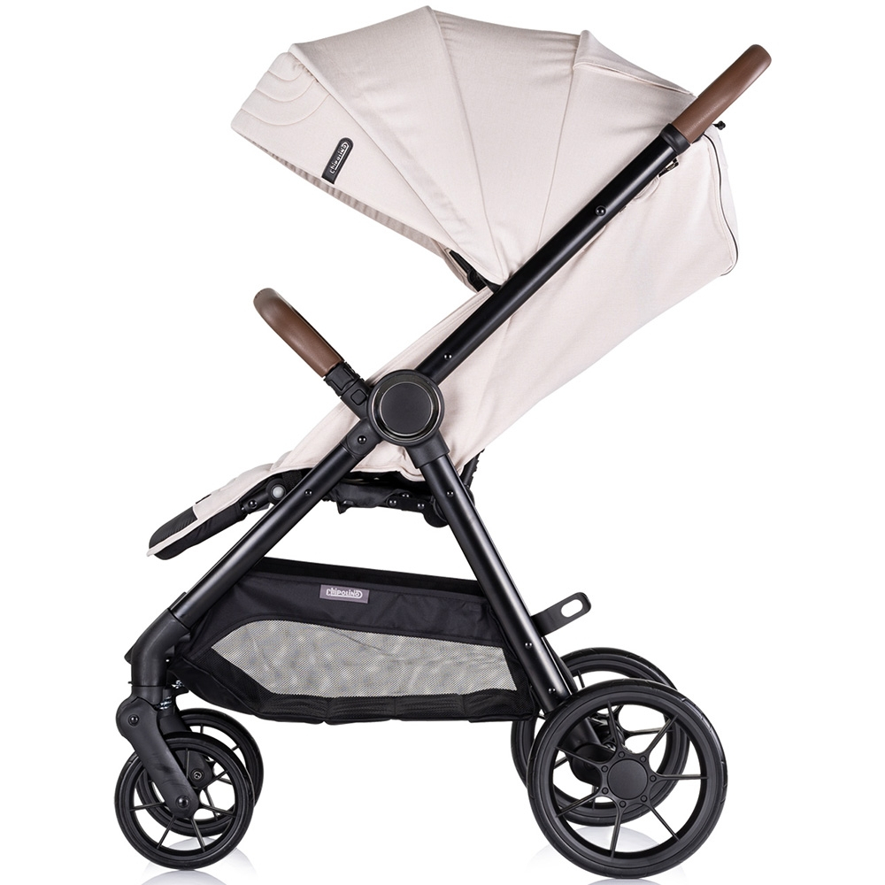 Carucior sport Chipolino Ultera cu husa picioare biscotta [3]