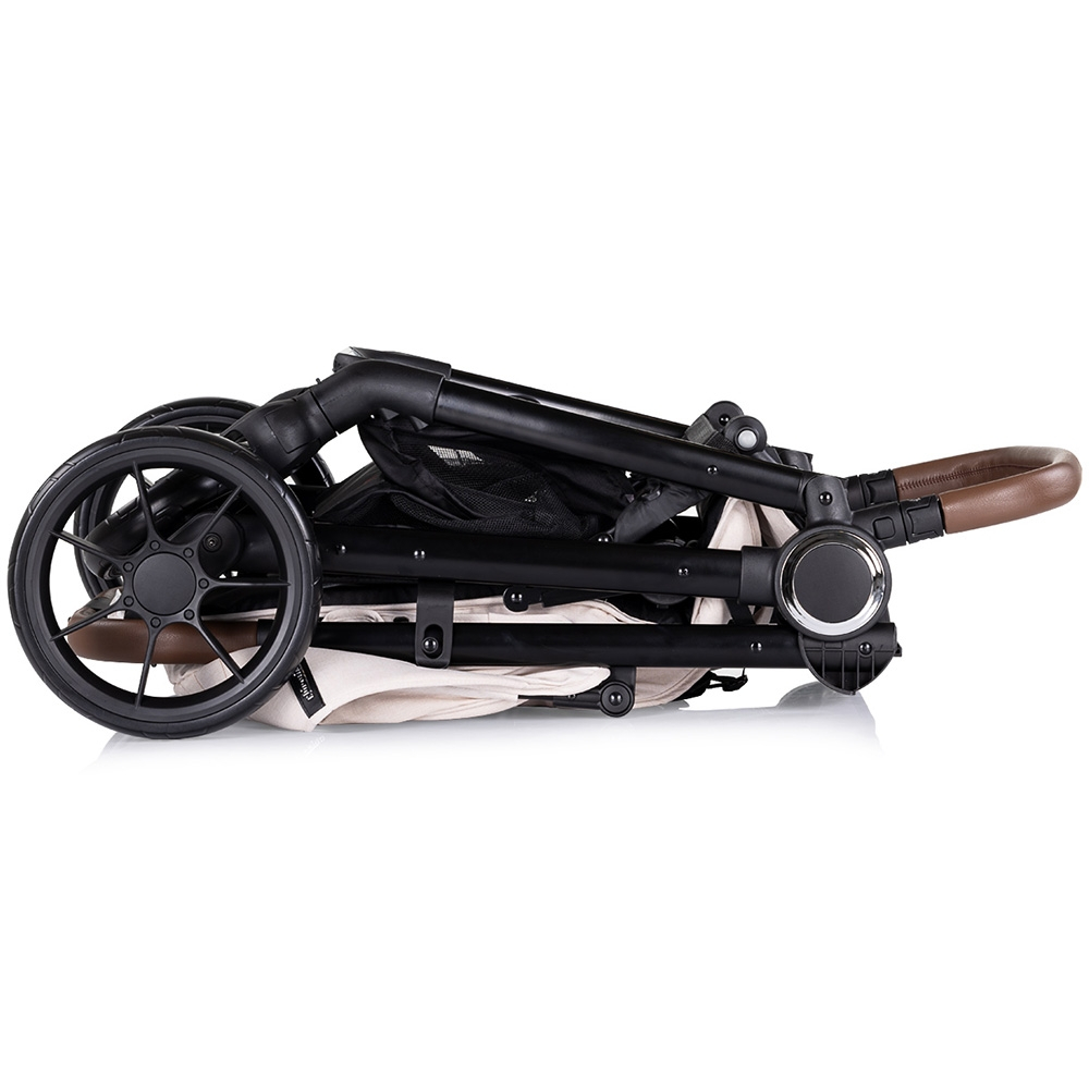 Carucior sport Chipolino Ultera cu husa picioare biscotta [6]