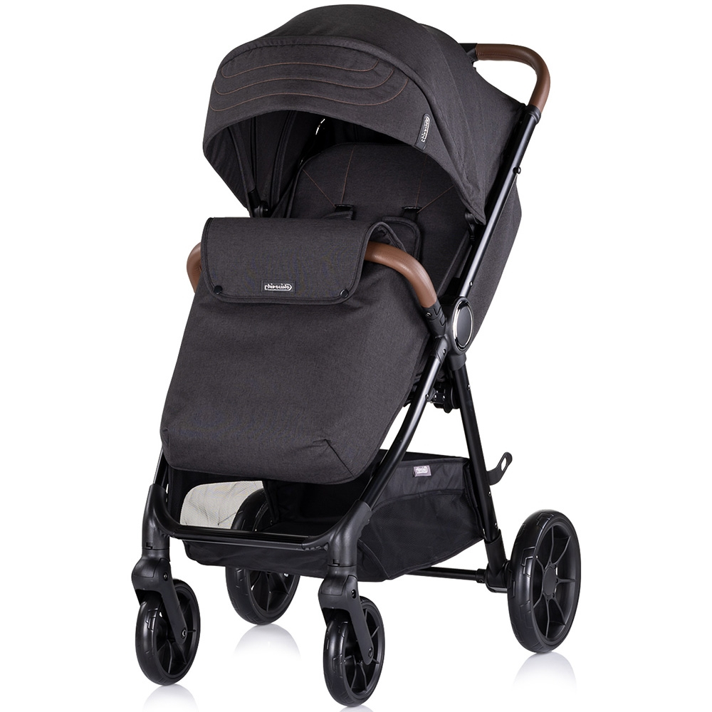 Carucior sport Chipolino Ultera cu husa picioare blackberry [2]