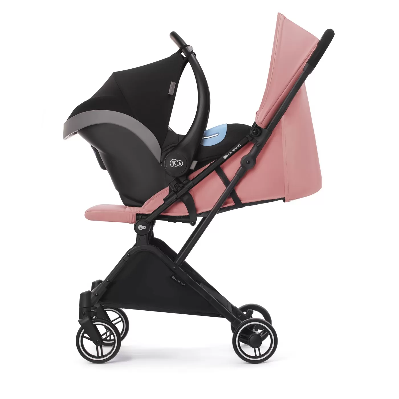 Carucior sport kinderkraf indy2, dhalia pink, varsta de la 0 luni la 3 ani [3]