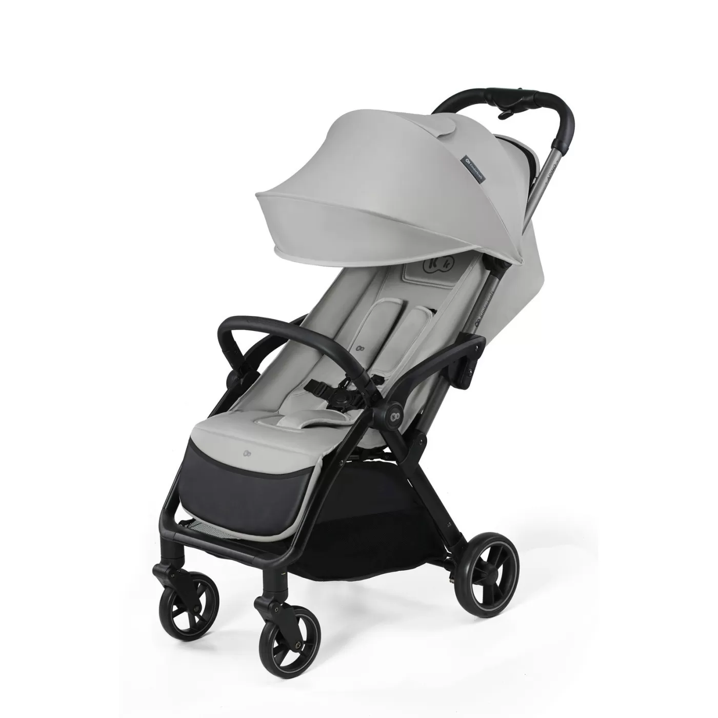Carucior sport kinderkraft apino, 0-22 kg, dove grey, varsta de la 0 luni la 6 ani [1]