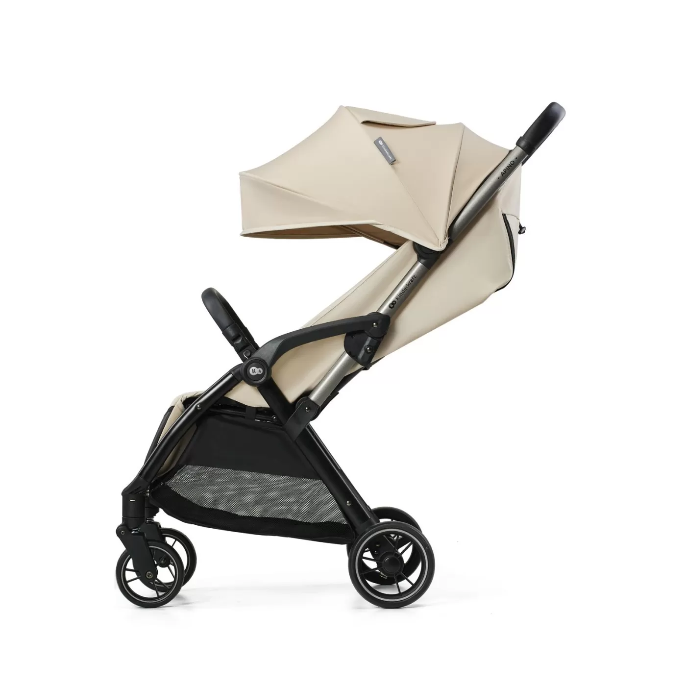 Carucior sport kinderkraft apino, 0-22 kg, dune beige, varsta de la 0 luni la 6 ani [3]
