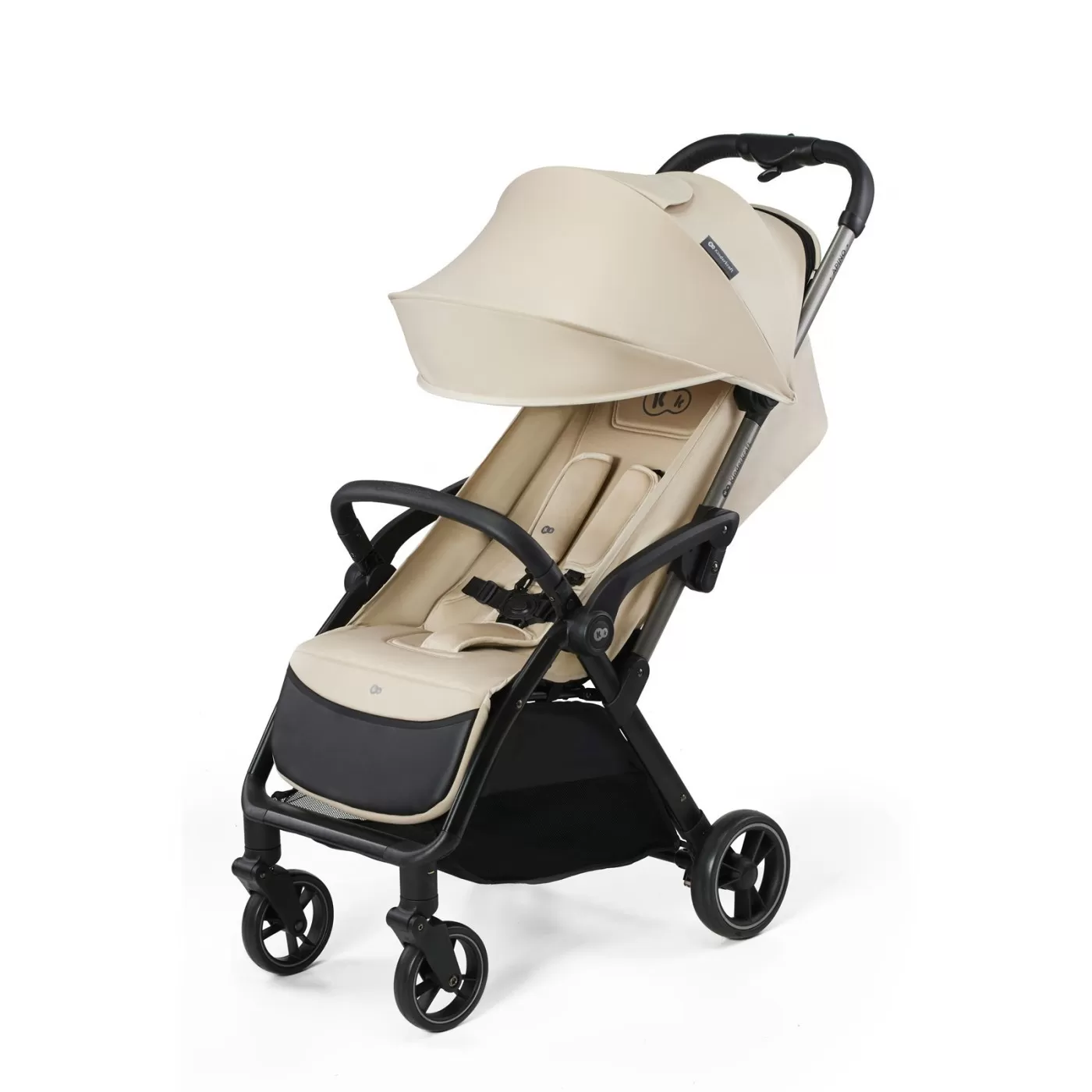 Carucior sport kinderkraft apino, 0-22 kg, dune beige, varsta de la 0 luni la 6 ani [1]