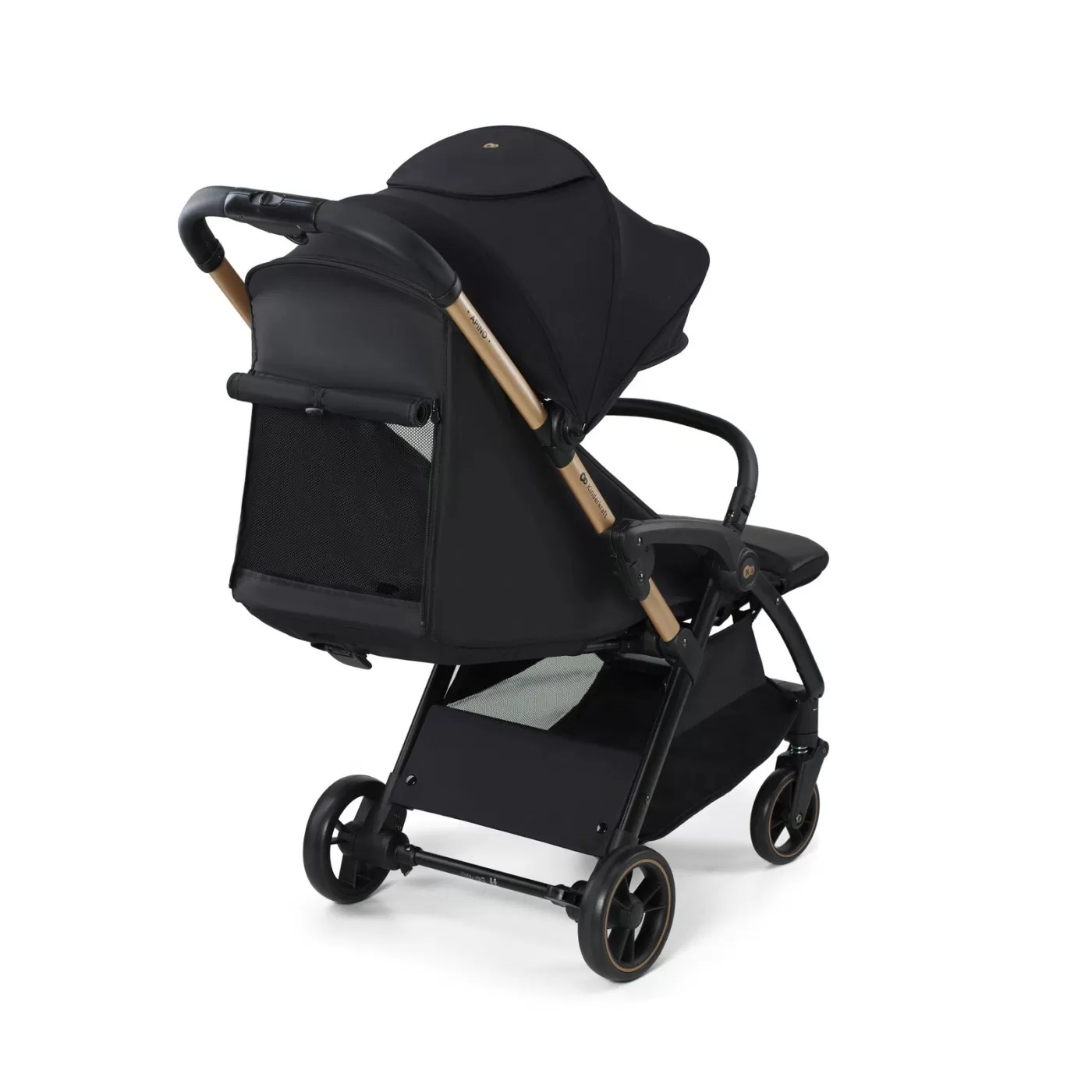 Carucior sport kinderkraft apino, 0-22 kg, raven black, varsta de la 0 luni la 6 ani [6]