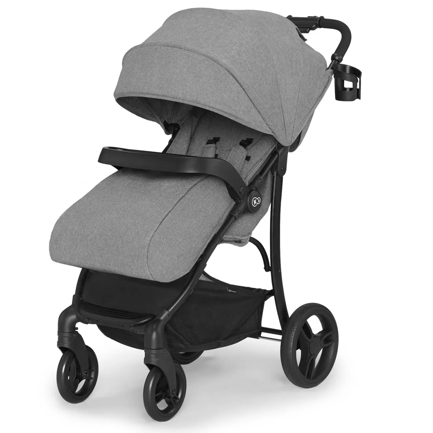 Carucior sport kinderkraft cruiser, grey, varsta de la 0 luni la 3 ani [7]
