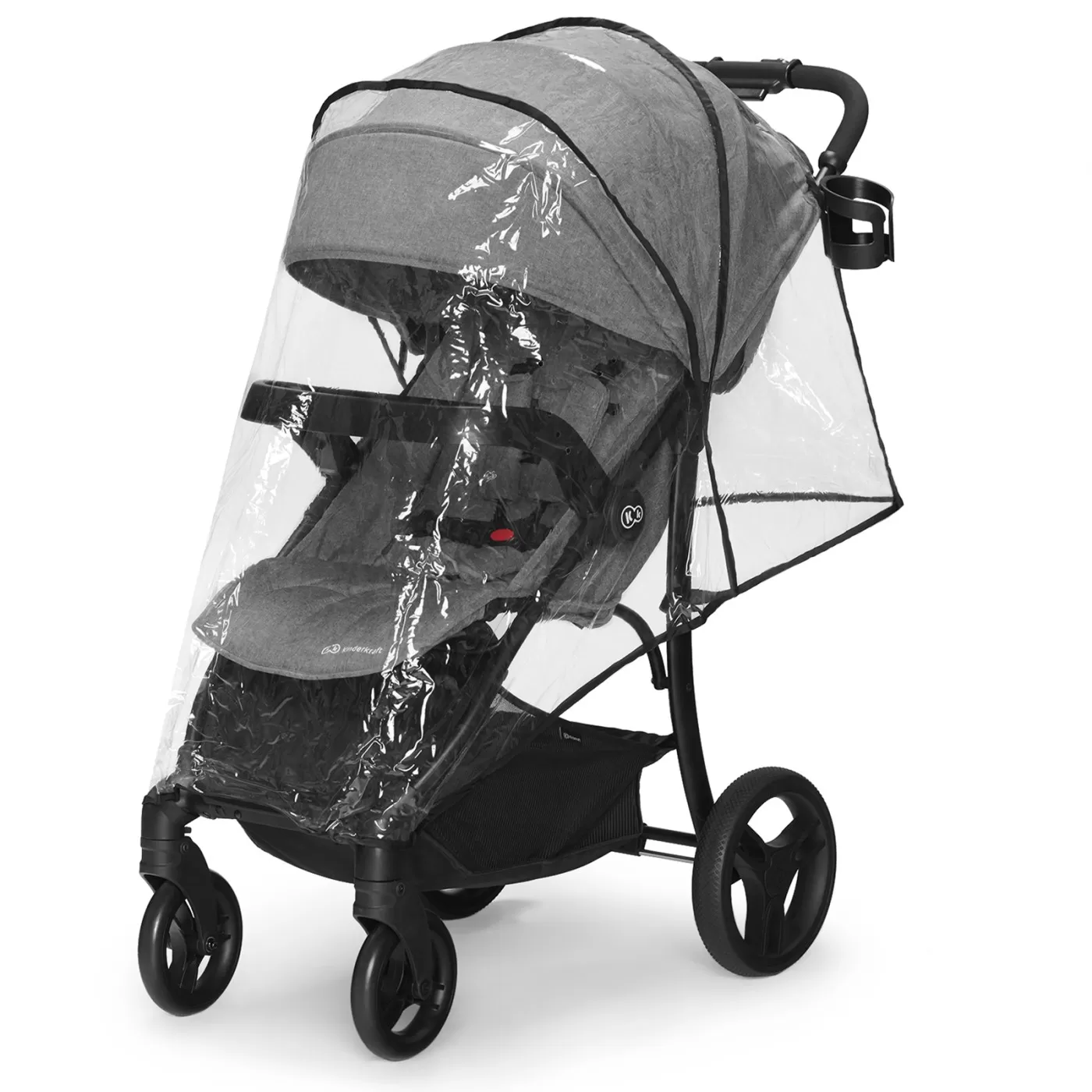 Carucior sport kinderkraft cruiser, grey, varsta de la 0 luni la 3 ani [6]