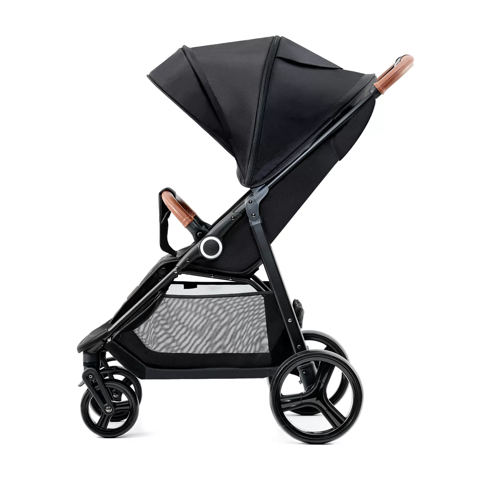 Carucior sport kinderkraft grande plus, black, varsta de la 0 luni la 5 ani [2]