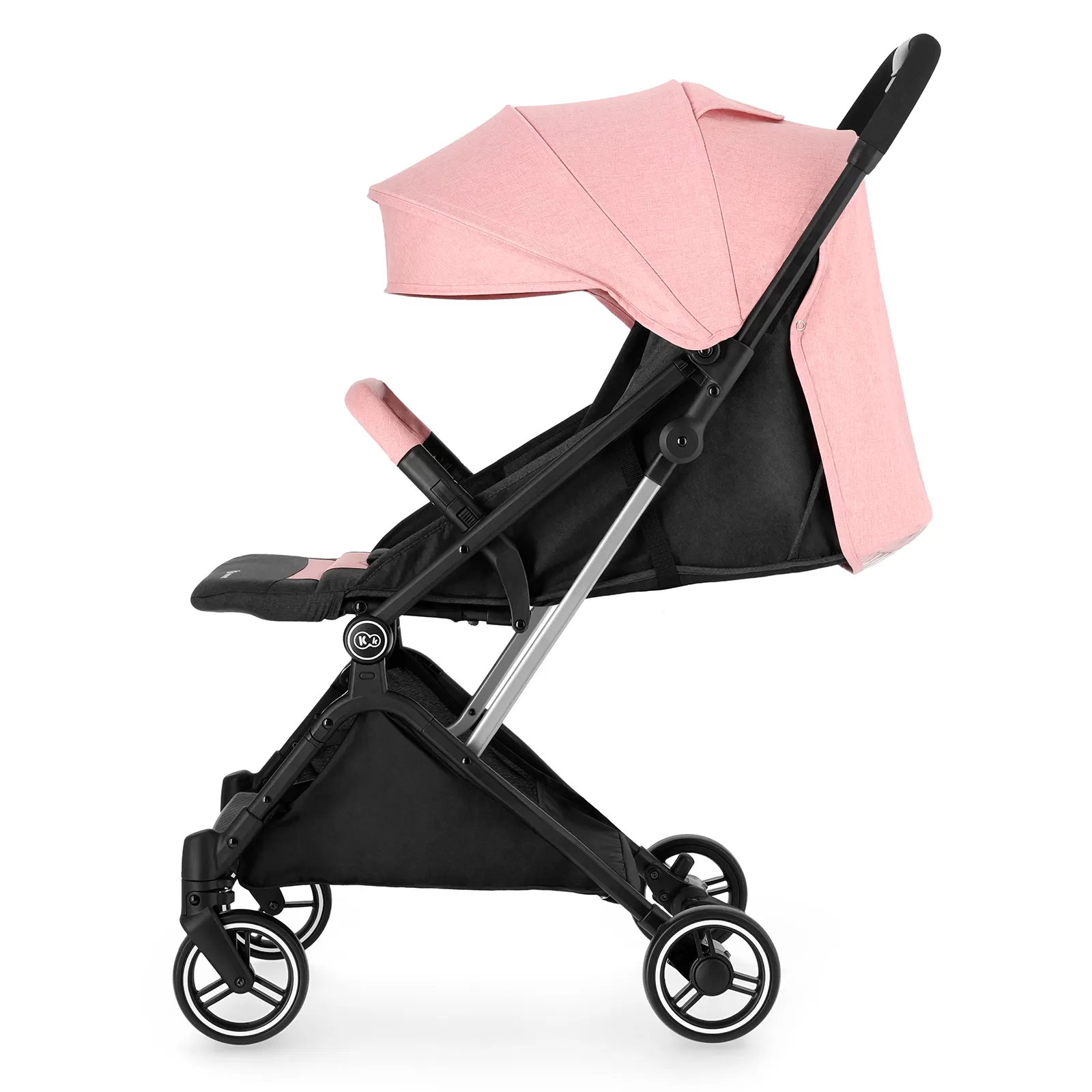 Carucior sport kinderkraft indy, pink, varsta de la 0 luni la 3 ani [2]