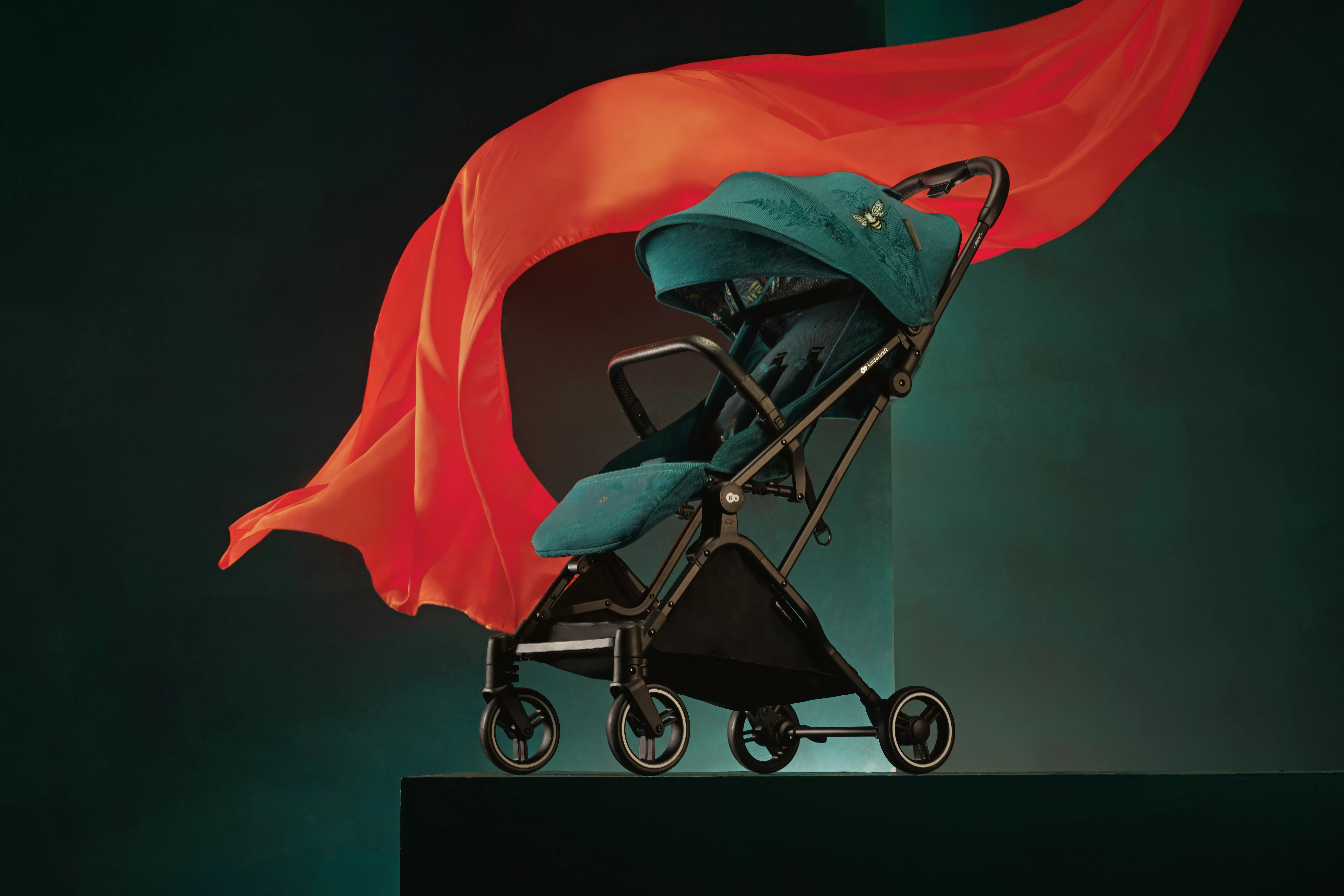 Carucior sport kinderkraft indy2, nature vibes, varsta de la 0 luni la 3 ani [10]