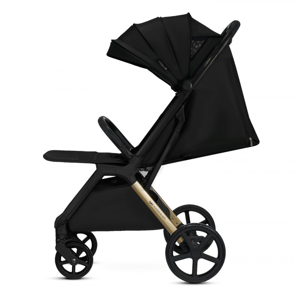 Carucior sport kinderkraft loom, 0-22 kg, ink black, varsta de la 0 luni la 4 ani [7]