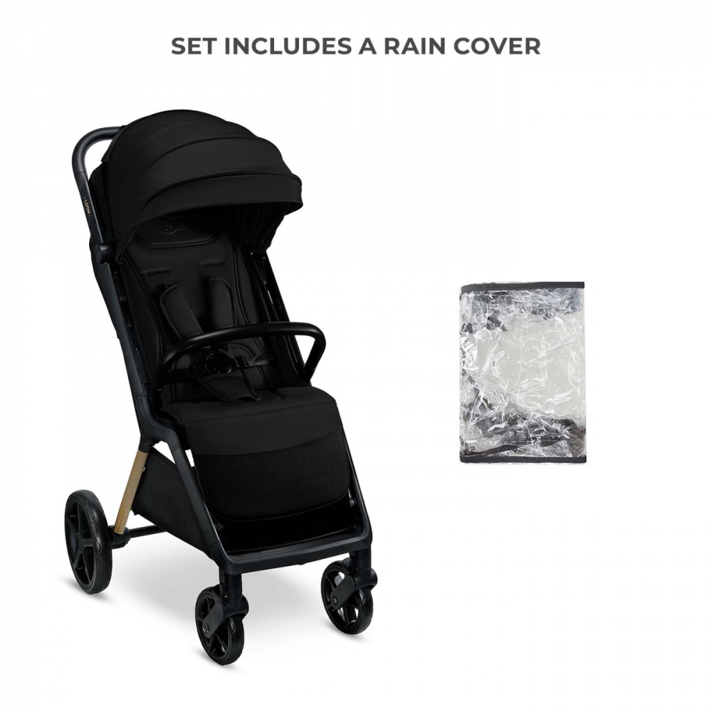 Carucior sport kinderkraft loom, 0-22 kg, ink black, varsta de la 0 luni la 4 ani [12]