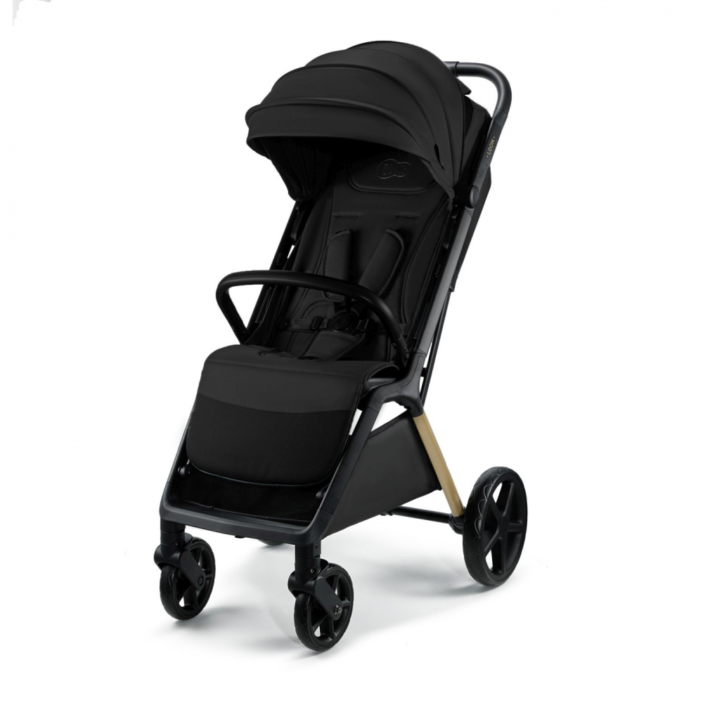 Carucior sport kinderkraft loom, 0-22 kg, ink black, varsta de la 0 luni la 4 ani [5]