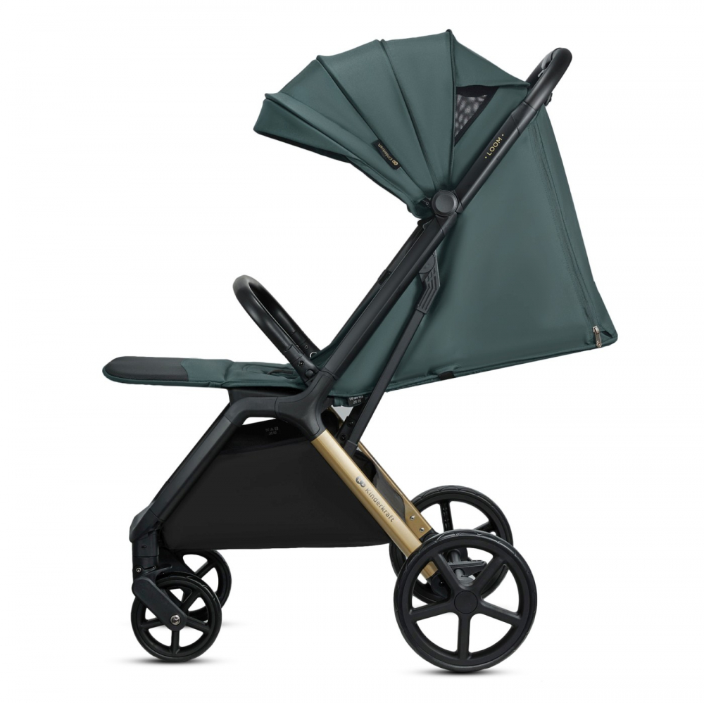 Carucior sport kinderkraft loom, 0-22 kg, jade green, varsta de la 0 luni la 4 ani [7]
