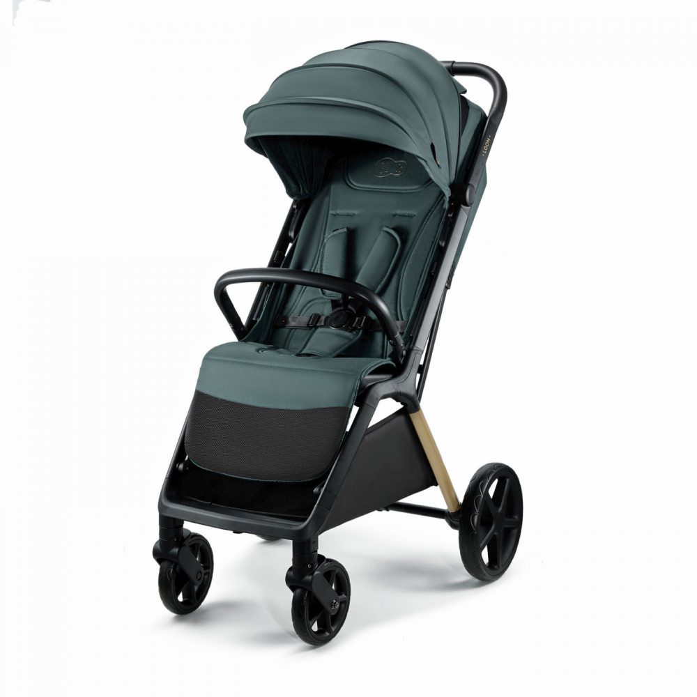 Carucior sport kinderkraft loom, 0-22 kg, jade green, varsta de la 0 luni la 4 ani [5]