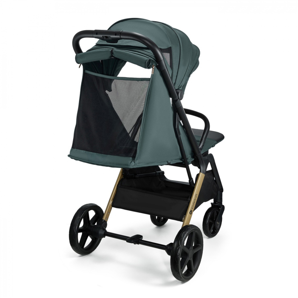 Carucior sport kinderkraft loom, 0-22 kg, jade green, varsta de la 0 luni la 4 ani [8]