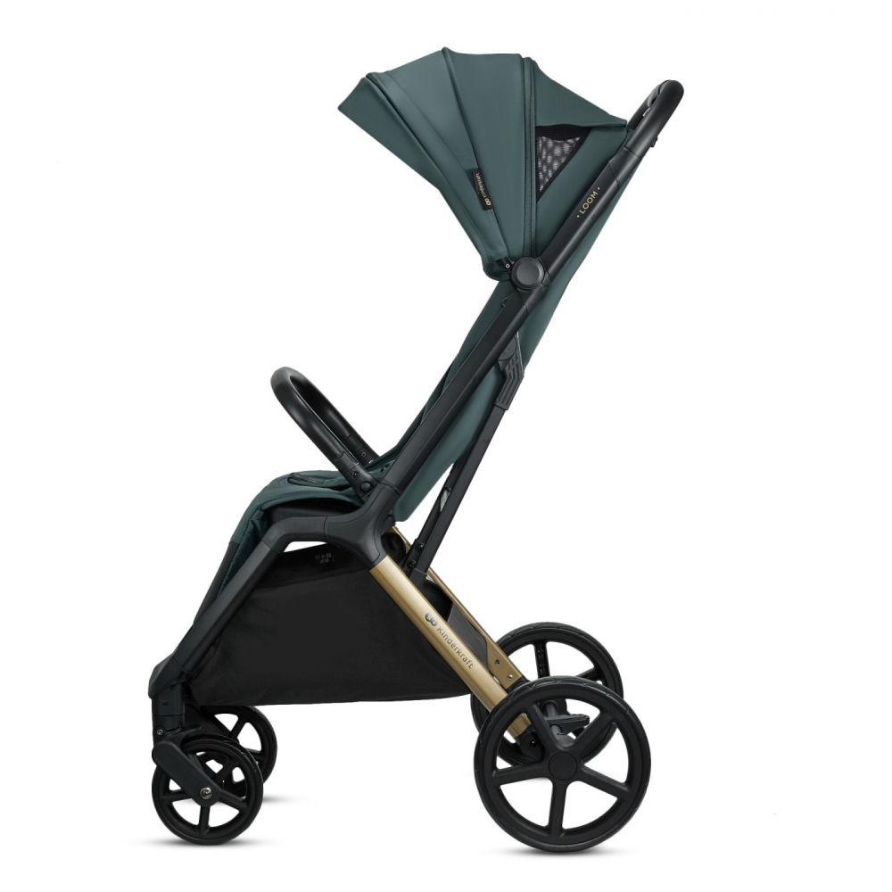 Carucior sport kinderkraft loom, 0-22 kg, jade green, varsta de la 0 luni la 4 ani [6]