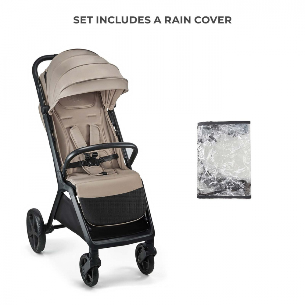 Carucior sport kinderkraft loom, 0-22 kg, linen beige, varsta de la 0 luni la 4 ani [2]