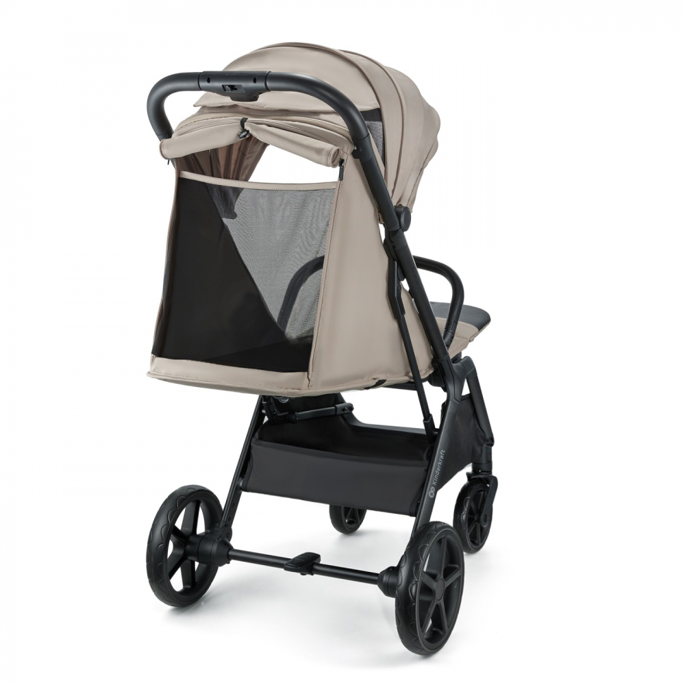 Carucior sport kinderkraft loom, 0-22 kg, linen beige, varsta de la 0 luni la 4 ani [6]