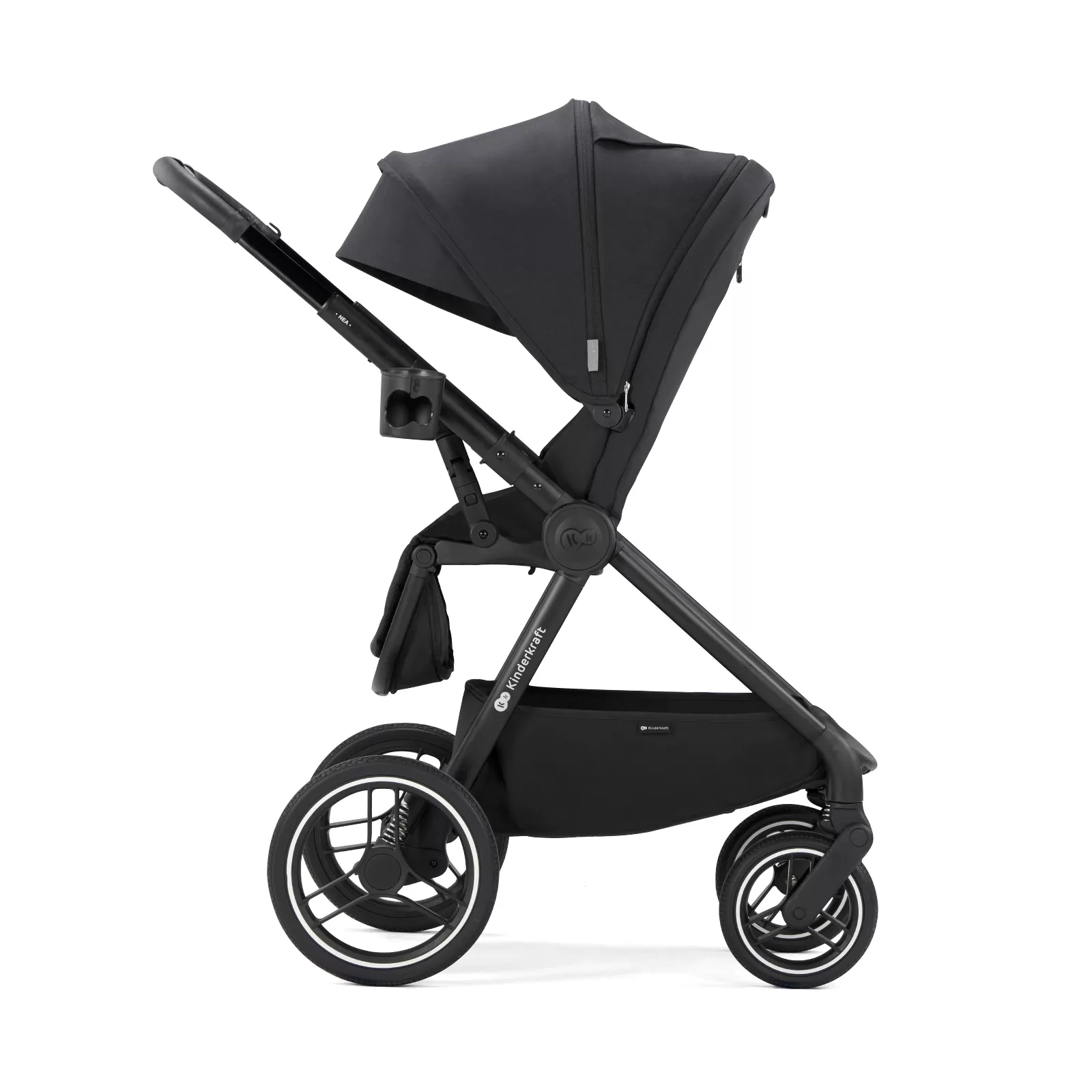 Carucior sport kinderkraft nea, midnight black, varsta de la 0 luni la 5 ani [2]