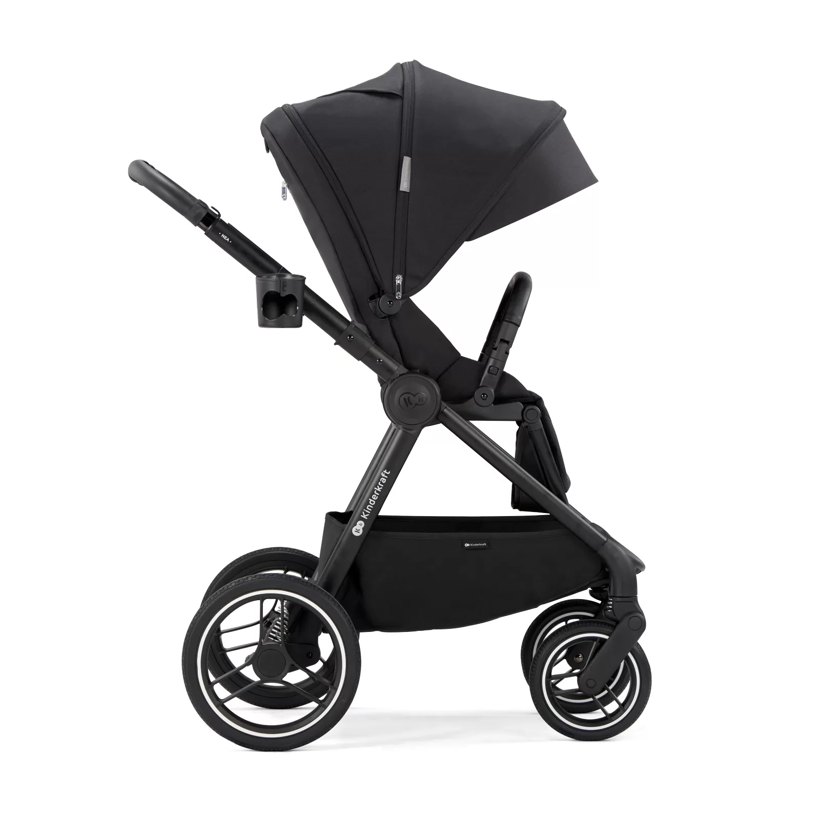 Carucior sport kinderkraft nea, midnight black, varsta de la 0 luni la 5 ani [3]