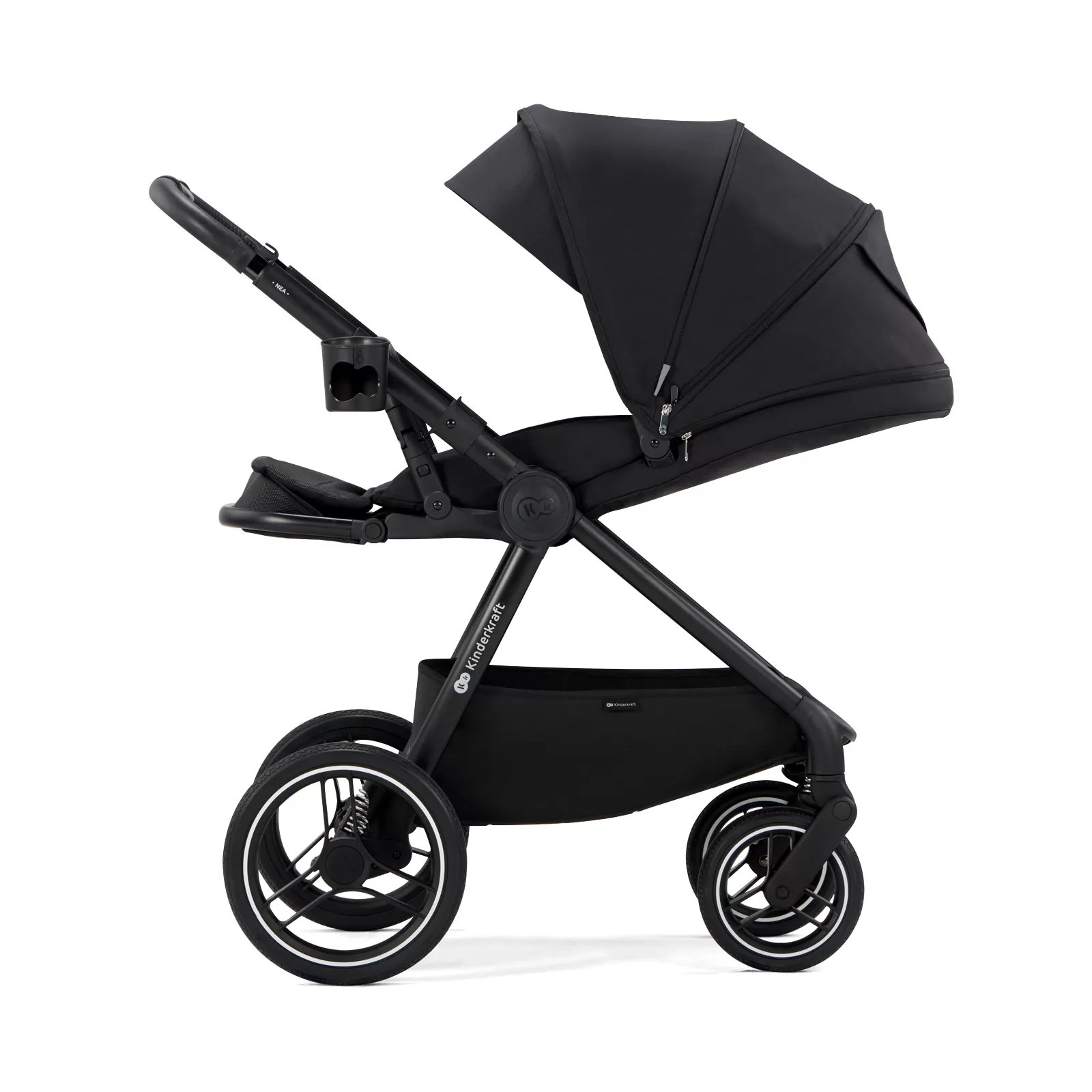 Carucior sport kinderkraft nea, midnight black, varsta de la 0 luni la 5 ani [1]