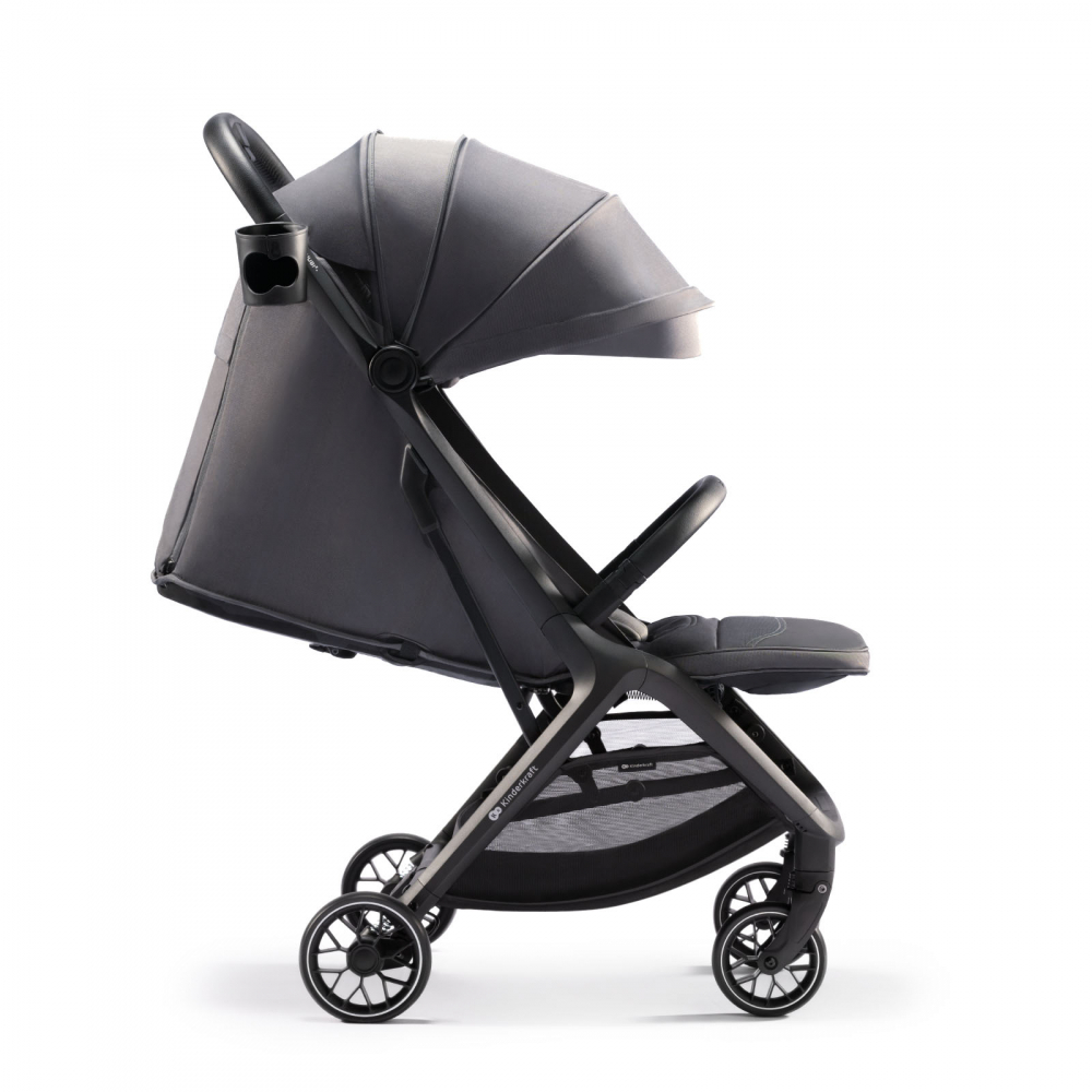 Carucior sport kinderkraft nubi 2, cloudy grey, varsta de la 0 luni la 5 ani [3]
