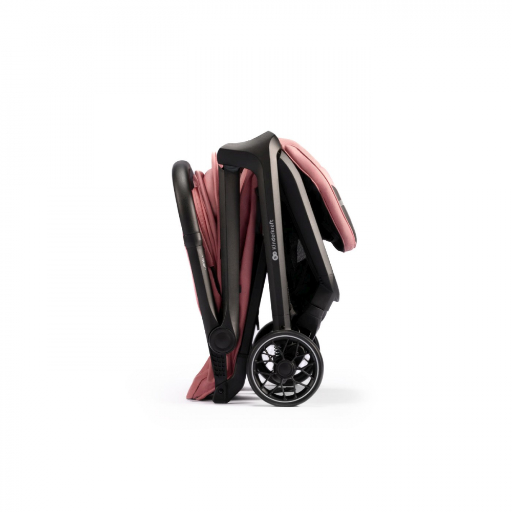 Carucior sport kinderkraft nubi 2, pink quartz, varsta de la 0 luni la 5 ani [4]