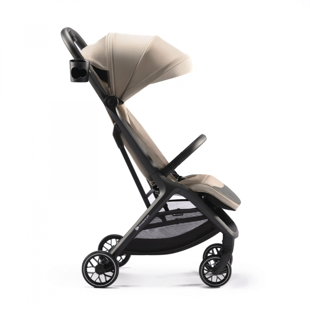 Carucior sport kinderkraft nubi 2, sand beige, varsta de la 0 luni la 5 ani [2]