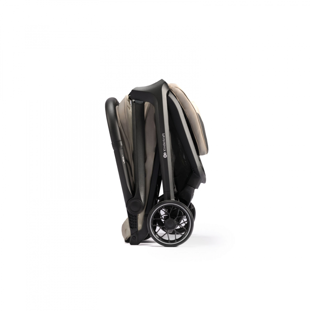 Carucior sport kinderkraft nubi 2, sand beige, varsta de la 0 luni la 5 ani [4]