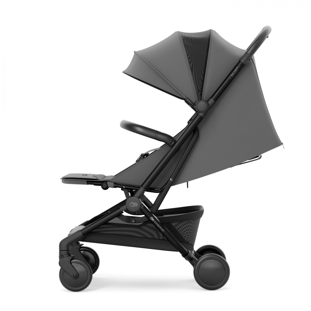 Carucior sport kinderkraft pilot 2, 0-22 kg, platinum grey, varsta de la 0 luni la 4 ani [7]