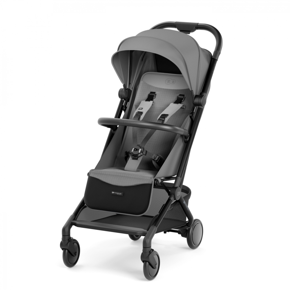 Carucior sport kinderkraft pilot 2, 0-22 kg, platinum grey, varsta de la 0 luni la 4 ani [4]
