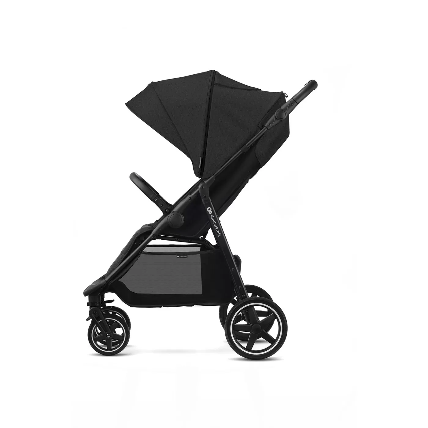 Carucior sport kinderkraft route, black, varsta de la 0 luni la 4 ani [3]