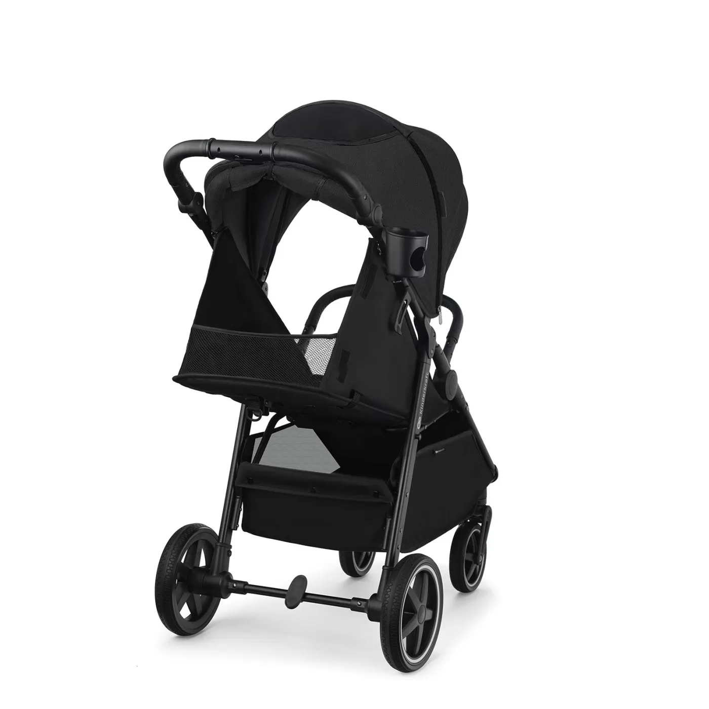 Carucior sport kinderkraft route, black, varsta de la 0 luni la 4 ani [5]