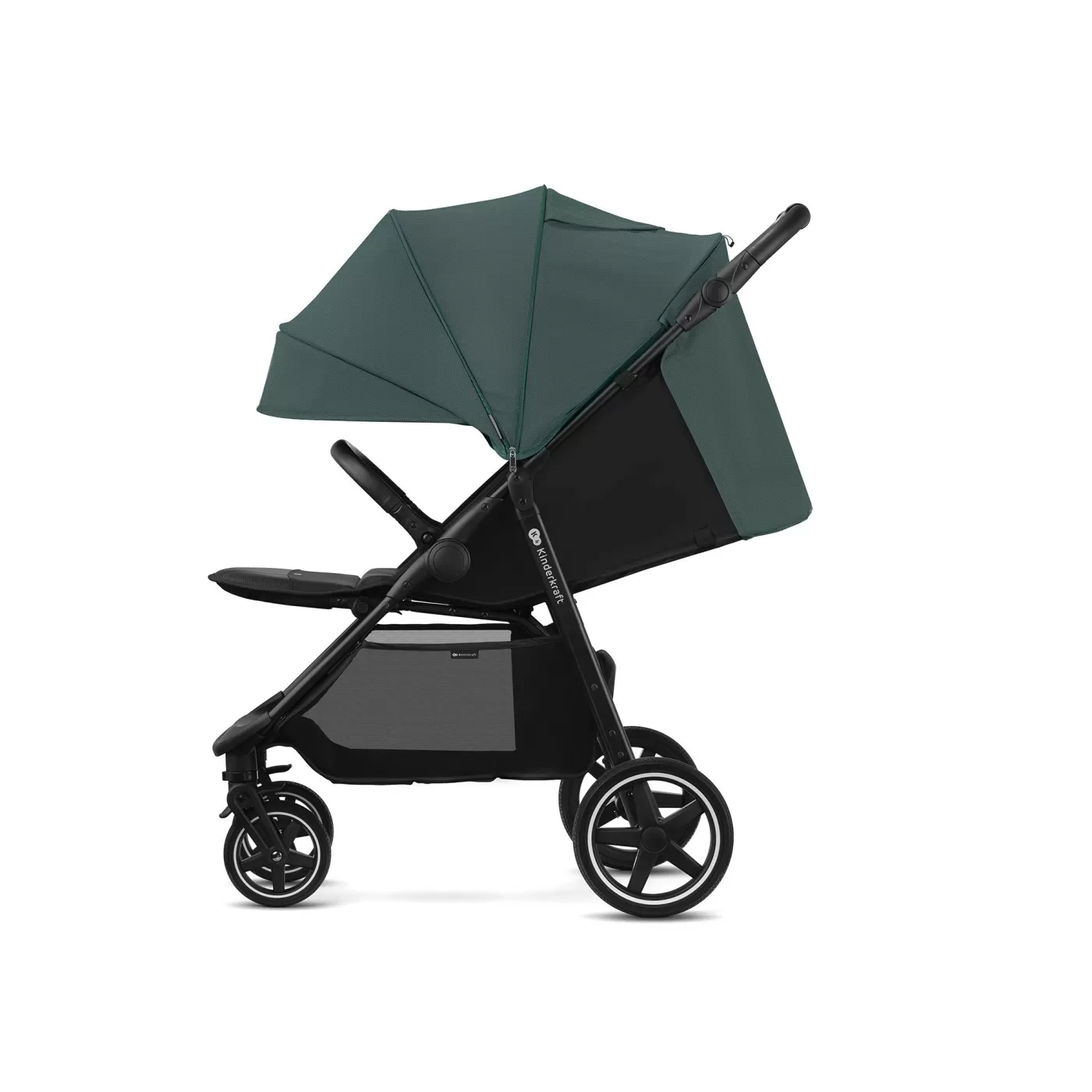 Carucior sport kinderkraft route, emerald green, varsta de la 0 luni la 4 ani [4]